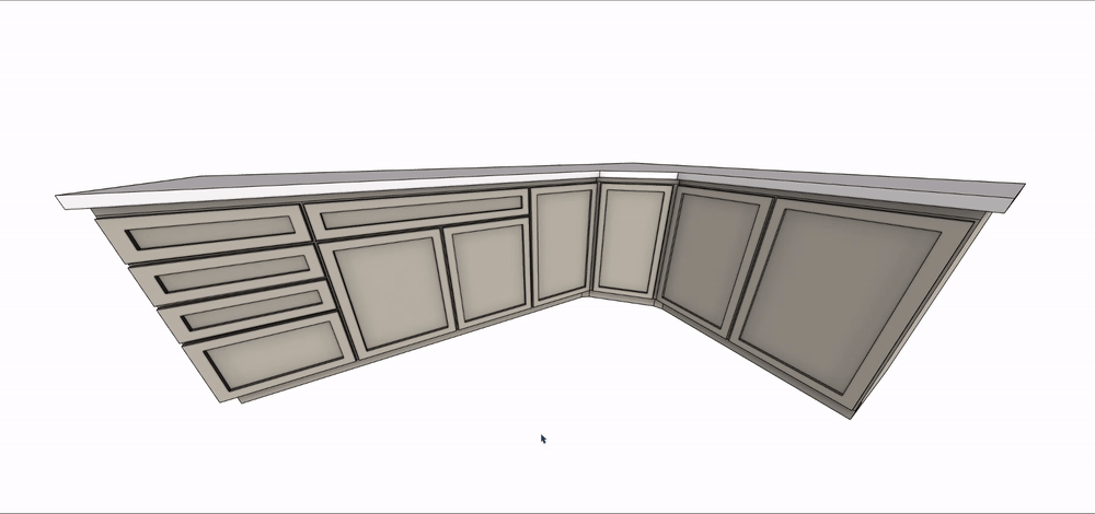 Cabinet front and hardware styles